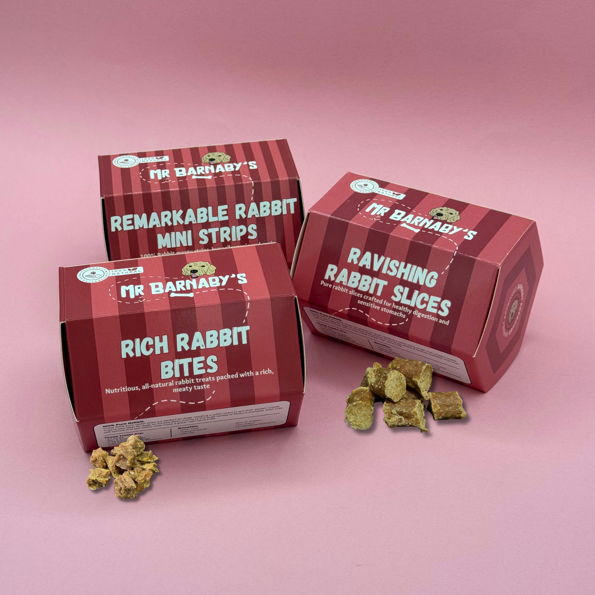 Remarkable Rabbit Bundle (2 x 100g, 1 x 125g)