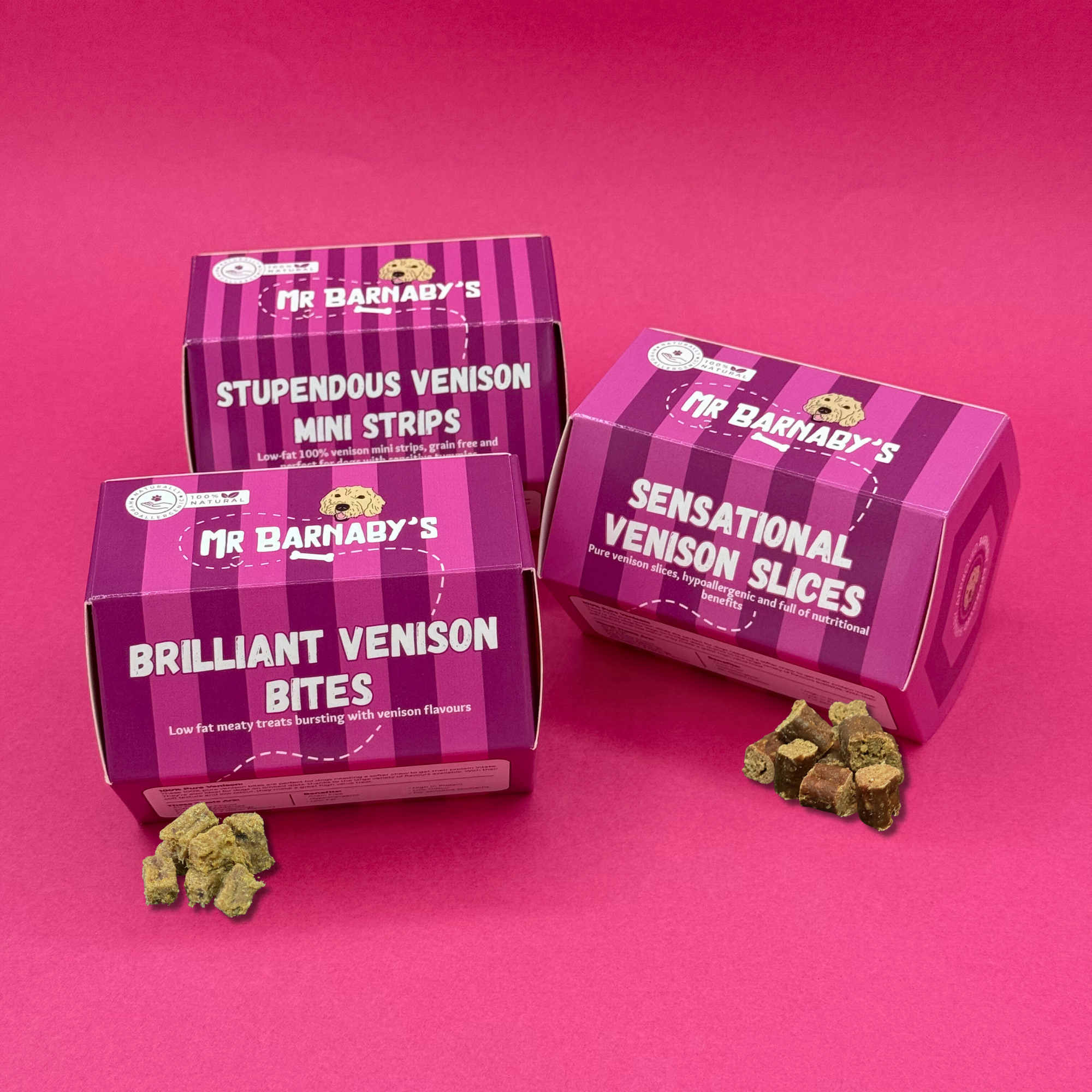 Brilliant Venison Bundle (2 x 100g, 1 x 125g)