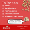 Beef Dog Treat Bites 100g | 100% Meat, Natural, Hypoallergenic, Grain-Free