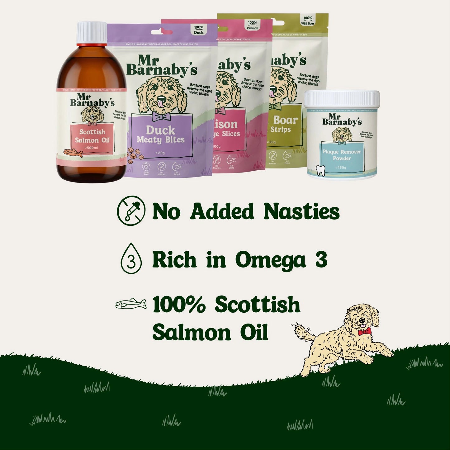 Everyday Wellbeing Bundle – Natural Support For Happy, Healthy Dogs