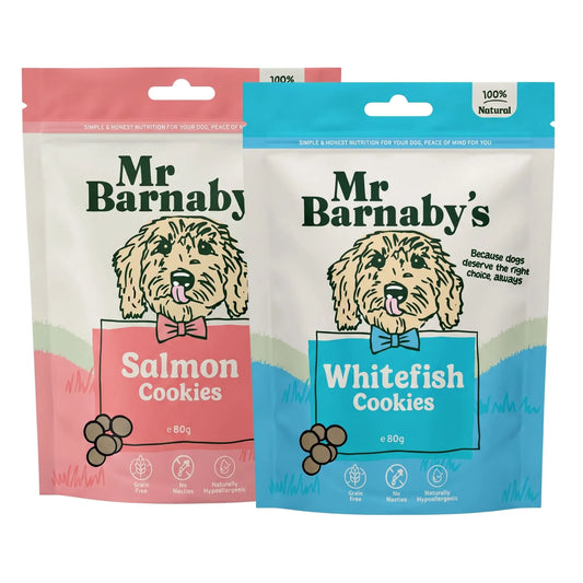 Natural Fish Dog Treats – Grain-Free Crunchy Cookies