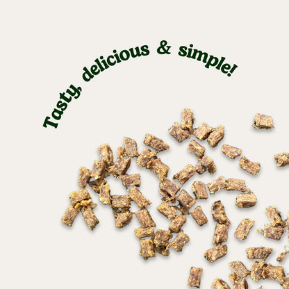 Natural Mixed Meaty Dog Treats – Air-Dried Training Bites