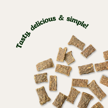 Natural Lamb Dog Treats – Air-Dried Mini Strips 80g