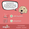 Ravishing Rabbit Slices Dog Treats (125g)