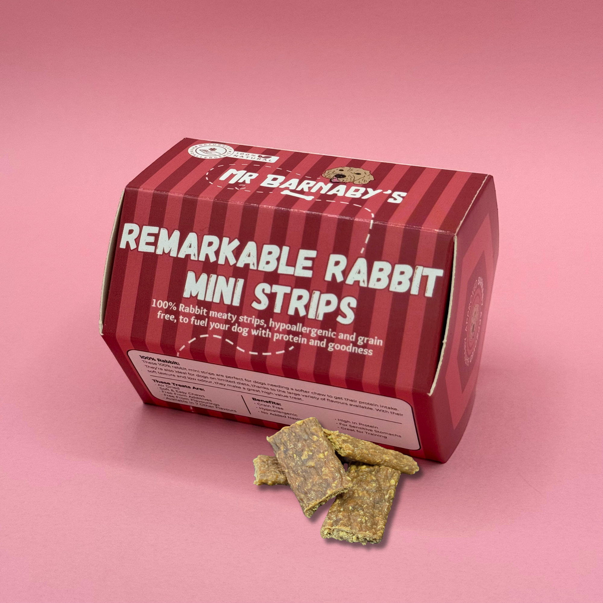 Remarkable Rabbit Mini Strips (100g)