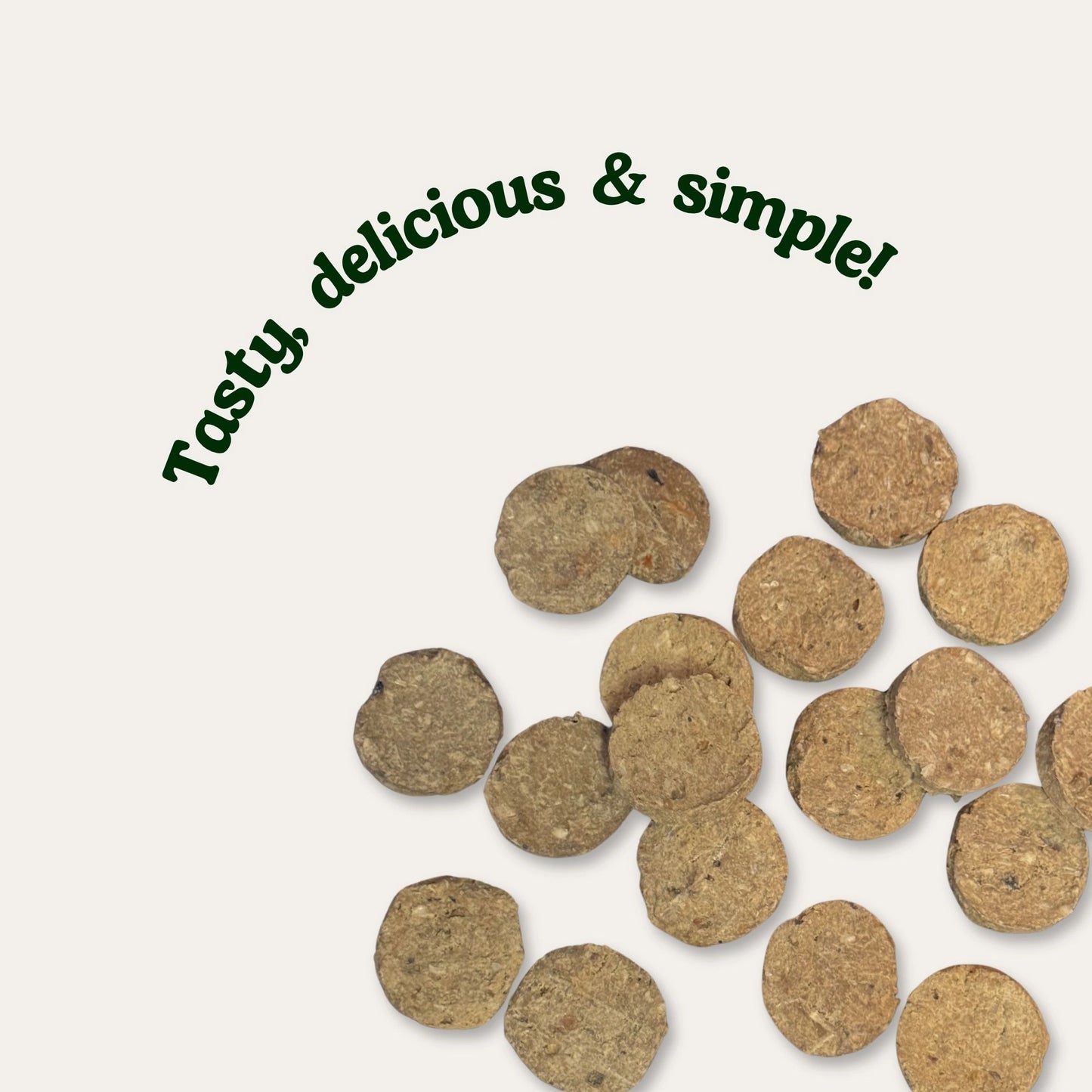 Natural Fish Dog Treats – Grain Free Cookies 80g