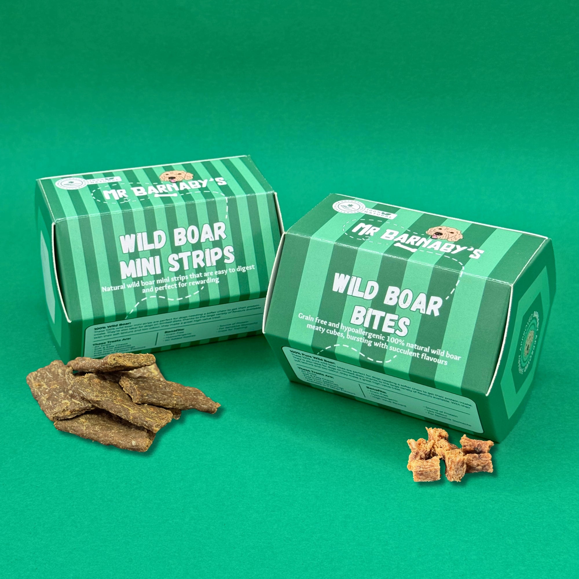 Wild Boar Treat Bundle (2 x 100g)