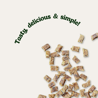 Natural Wild Boar Dog Treats – Air-Dried Training Bites 80g