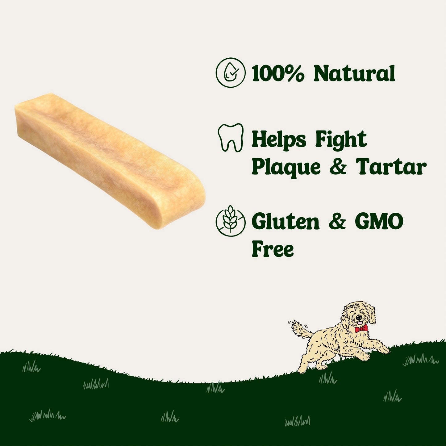 Natural Yak Dog Chew – Long Lasting Himalayan Chew