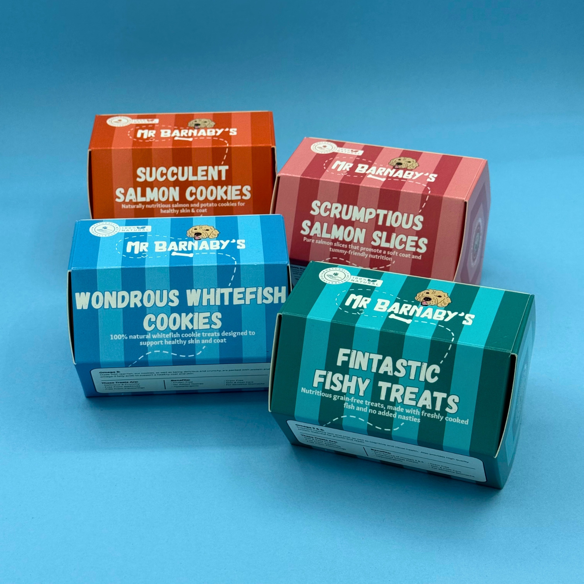 Pawsific Ocean Bundle (1 x 125g, 1 x 100g, 2 x 80g)