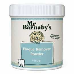 Natural Plaque Remover Powder for Dogs – Dental Care & Fresh Breath Supplement 150g