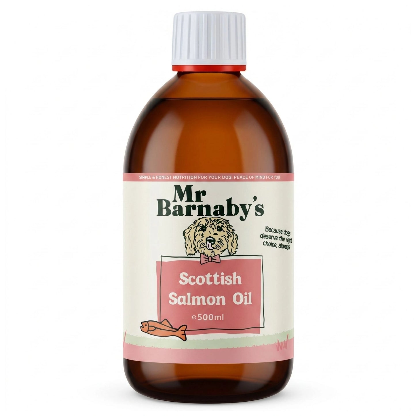 Salmon Oil for Dogs – Natural Skin & Coat Support 500ml