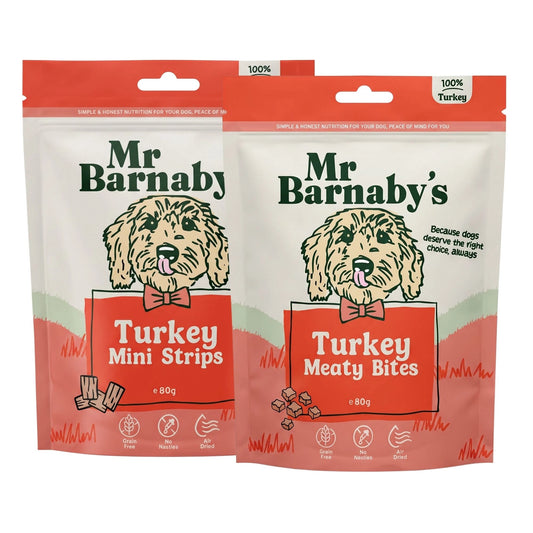 Natural Turkey Dog Treats – Air-Dried Training Rewards