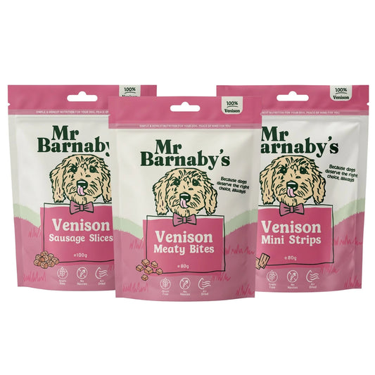 Natural Venison Dog Treats – Air-Dried Training Rewards