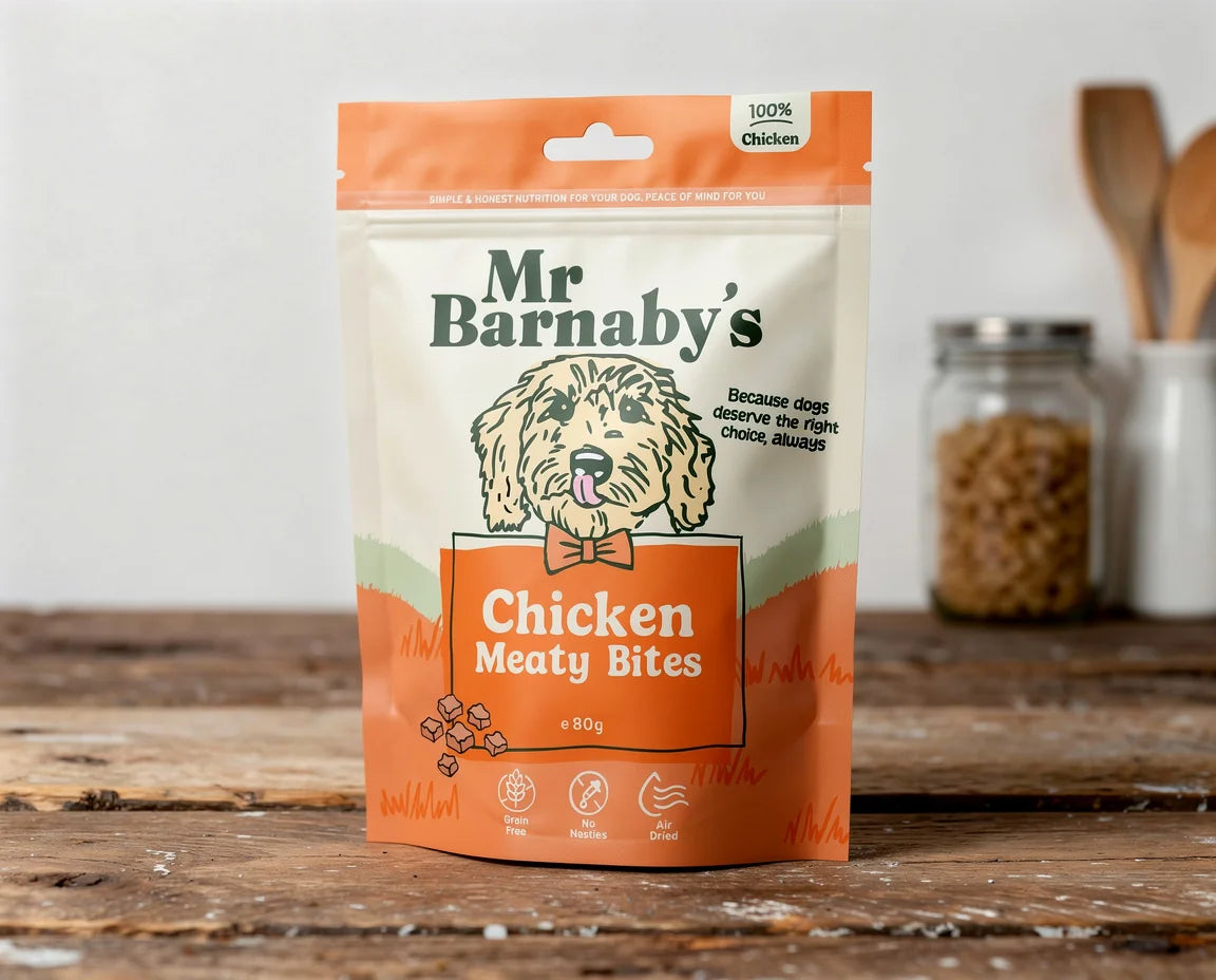Natural Mixed Meaty Dog Treats – Air-Dried Training Bites