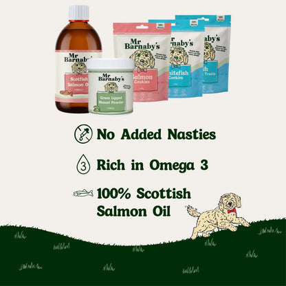 Dog Treats for Joint Health – Natural Fish Bundle with Green Lipped Mussel