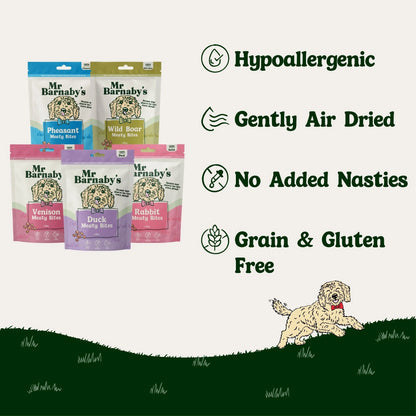 Meaty Dog Training Treats – Natural Air-Dried Bites