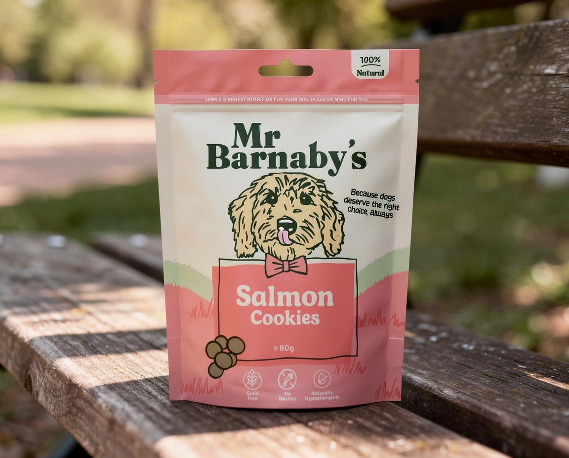 Natural Fish Dog Treats – Grain-Free Crunchy Cookies